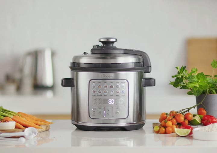Sage SPR 680 tryckkokare, Brushed steel Sage