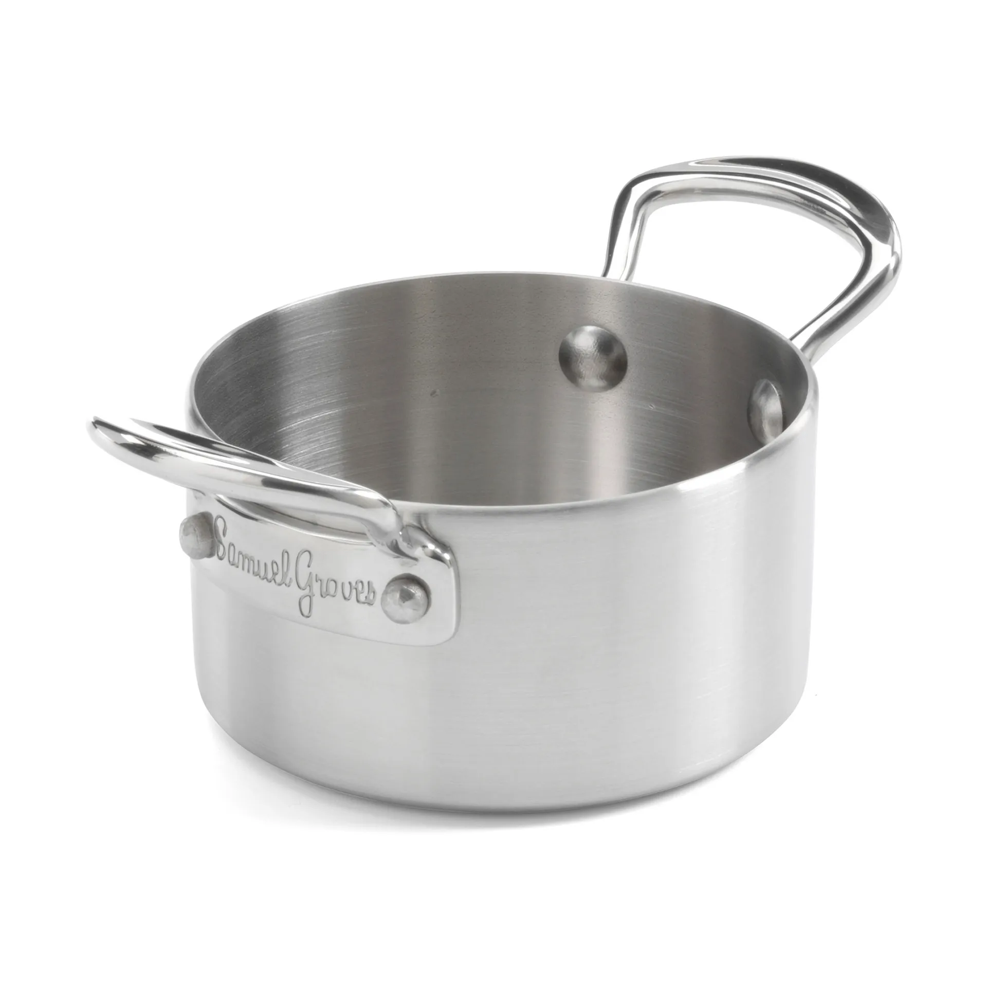 Samuel Groves minigryta Ø9 cm, Rostfritt stål Samuel Groves