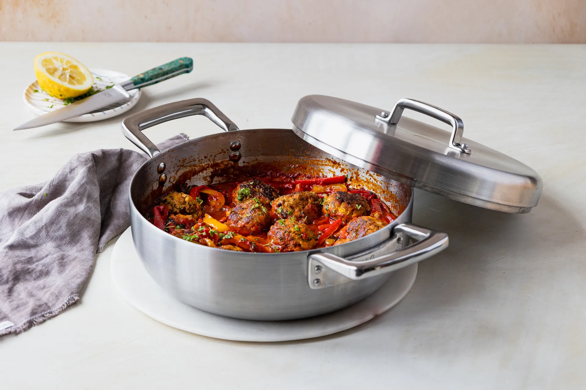 Urban serveringspanna med lock, Ø28 cm Samuel Groves