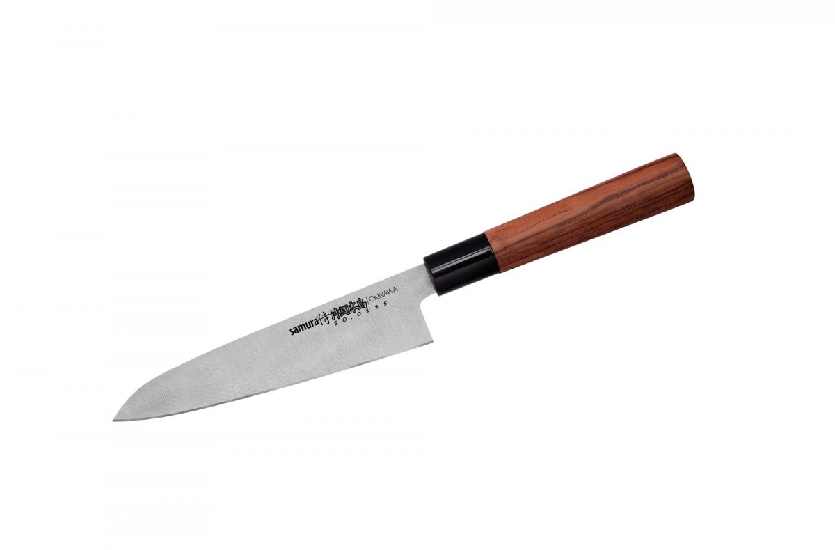 Samura OKINAWA kockkniv 17 cm Svart | Skandinavisk Design | Kockknivar | Svart