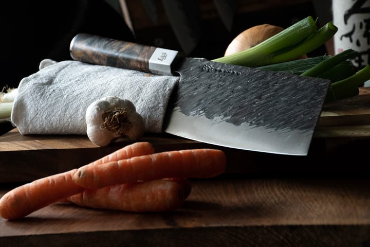 Satake Ame kinesisk kockkniv, 17 cm Satake