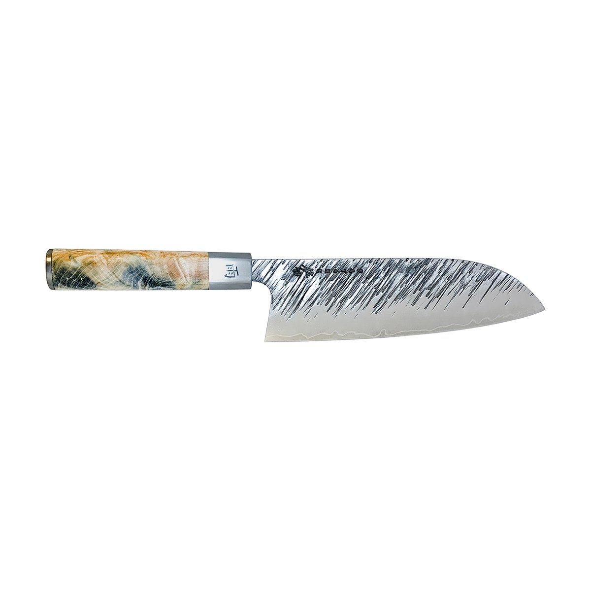 Satake Ame santokukniv 18 cm | Skandinavisk Design | Santokuknivar | Silverfärgad