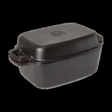 Satake gjutjärnsgryta rektangulär - 30x22,5cm - Satake