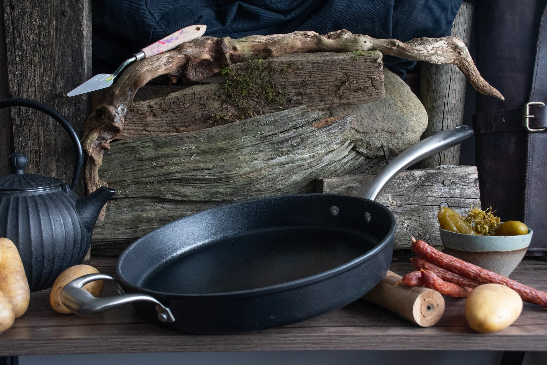 Satake gjutjärnspanna, 29 cm Satake