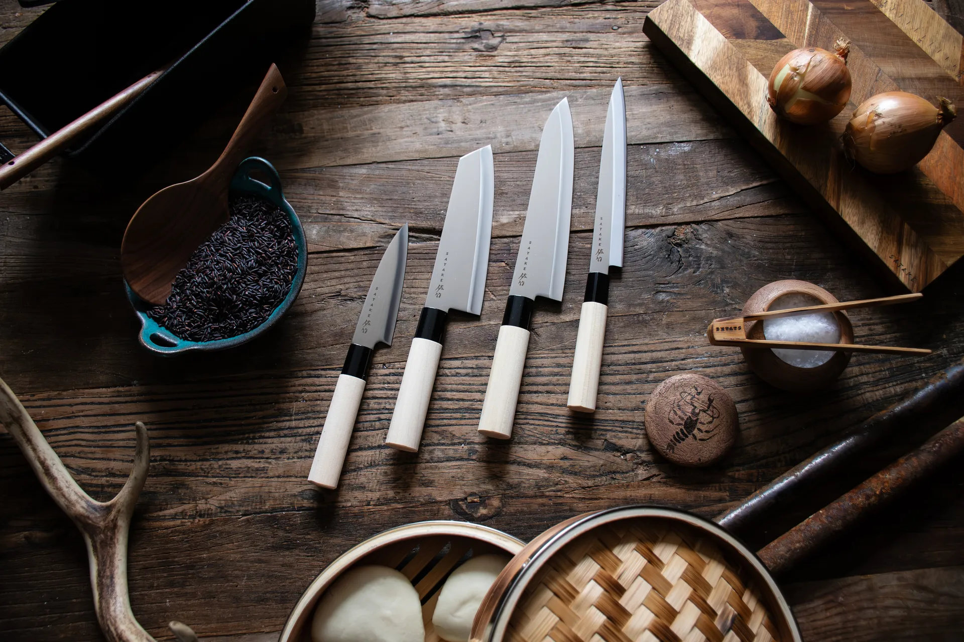 Satake Houcho Balsabox, 4 delar Satake