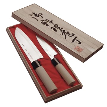 Satake Houcho knivset petty & santoku - 2 delar - Satake