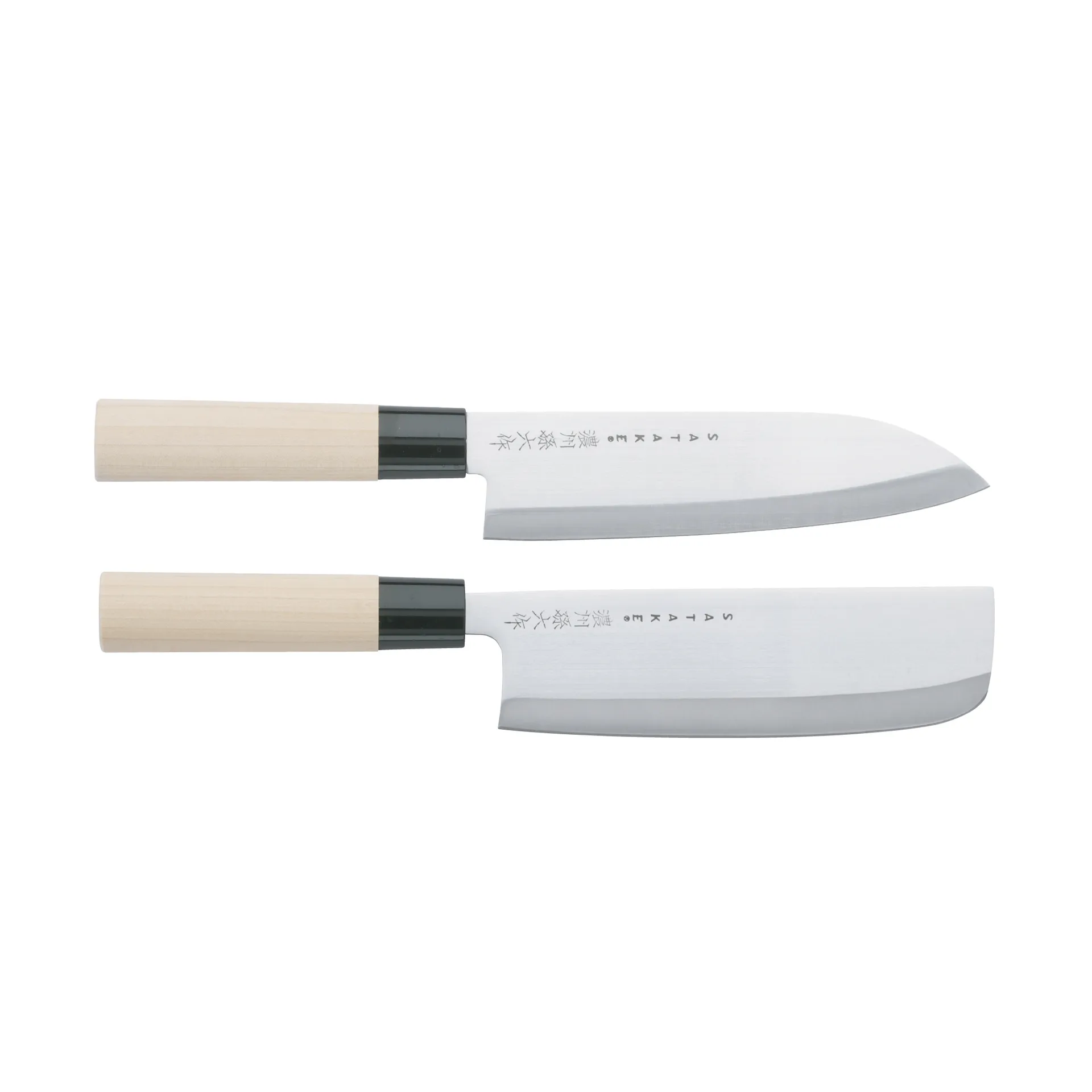 Satake Houcho knivset santoku & nakiri, 2 delar Satake