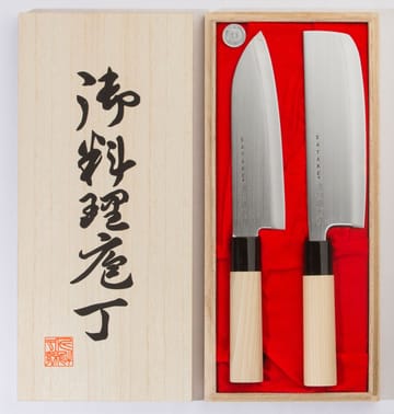 Satake Houcho knivset santoku & nakiri - 2 delar - Satake