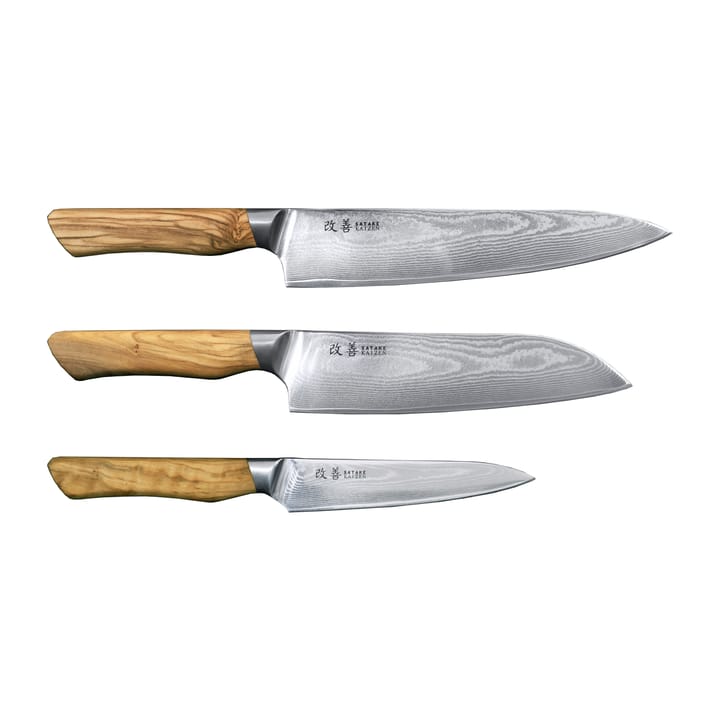 Satake Kaizen knivset - 3 delar - Satake