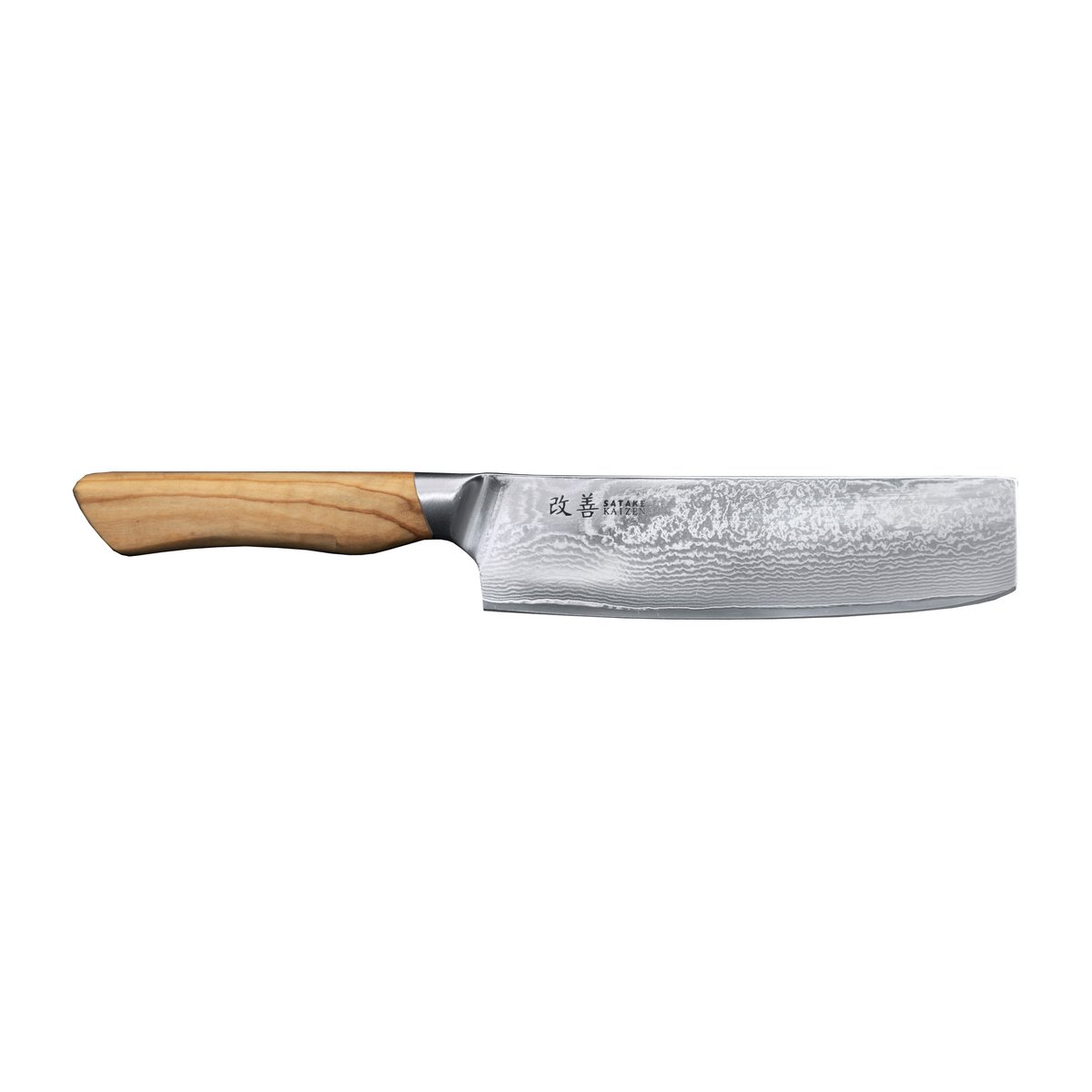 Satake Kaizen Nakiri grönsakskniv 16 cm | Skandinavisk Design | Grönsaksknivar | Silverfärgad