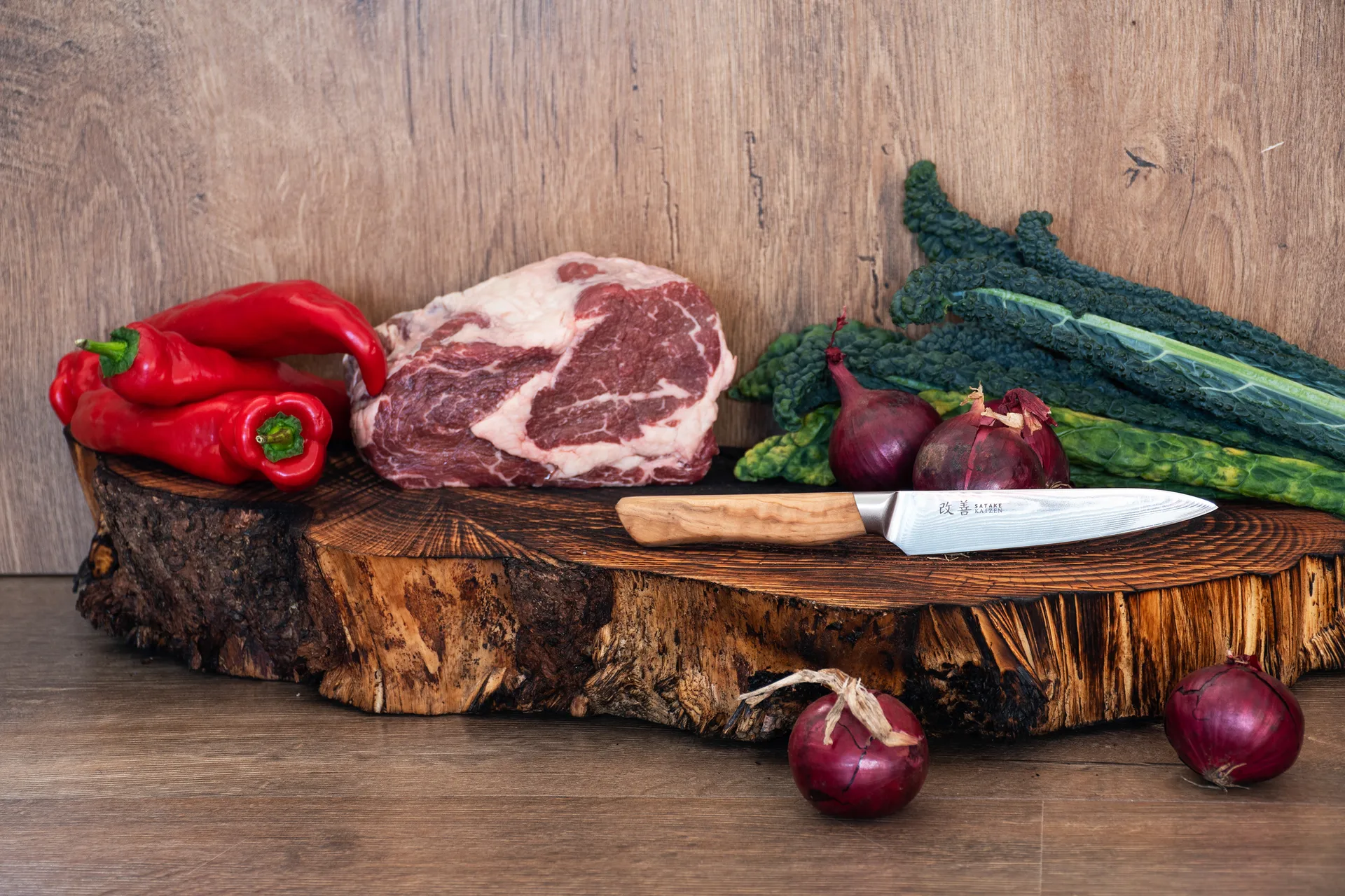 Satake Kaizen Petty skalkniv, 12 cm Satake