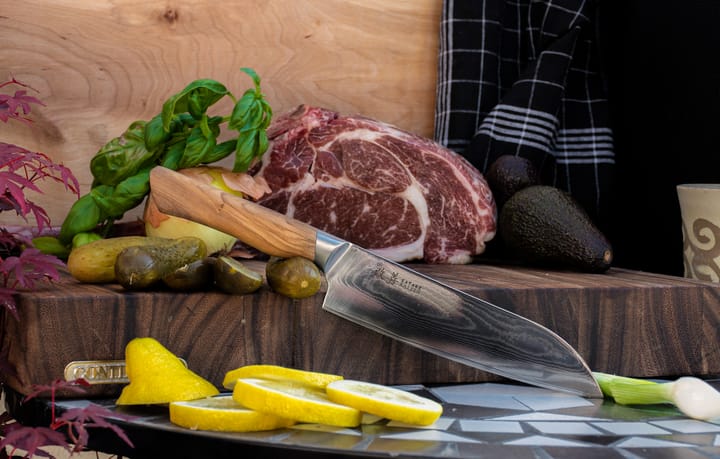 Satake Kaizen Santoku kockkniv, 18 cm Satake