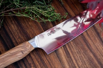 Satake Kaizen Santoku kockkniv - 18 cm - Satake