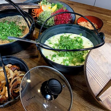 Satake Nabe gryta svart - 3,6 L - Satake