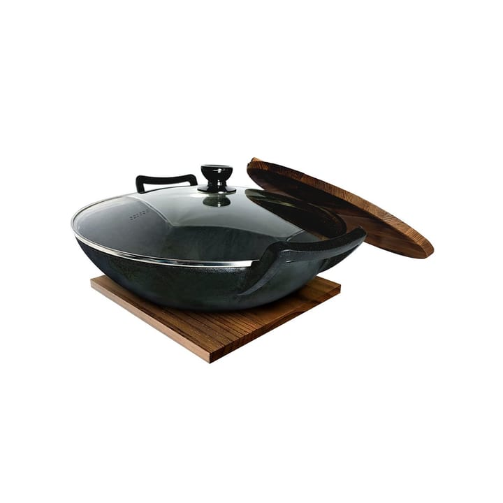 Satake Nabe wok gjutjärn, 36 cm Satake