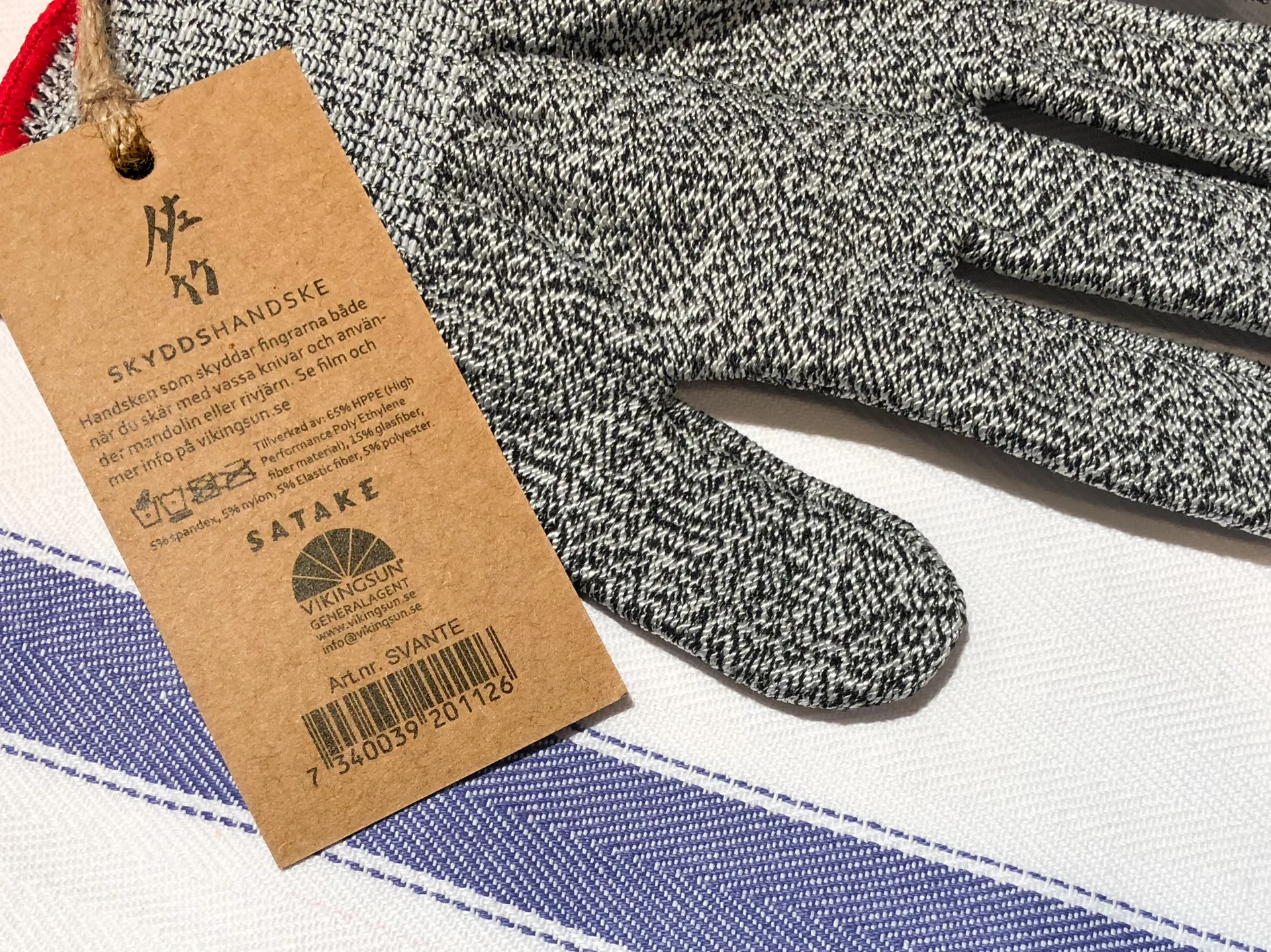 Satake skyddshandske, Grå Satake