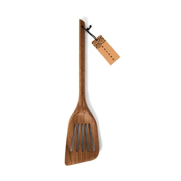Satake stekspade 33,5 cm - Valnöt, hålad - Satake
