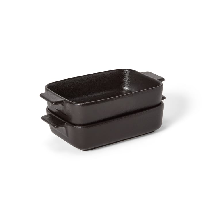 Satake ugnsform porslin svart 2-pack, 19 cm Satake