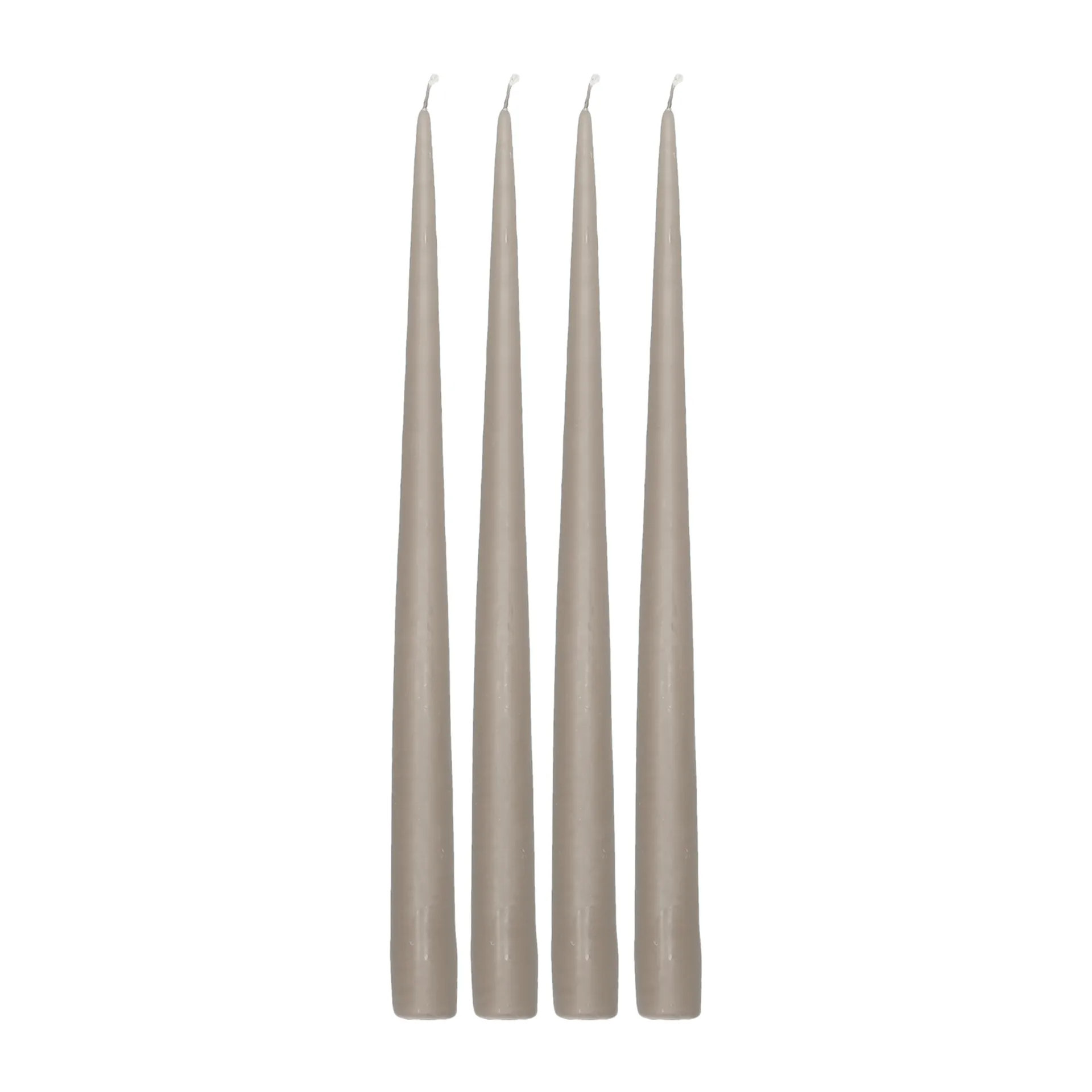 Atmosphere antikljus 4-pack 32 cm, Taupe Scandi Essentials