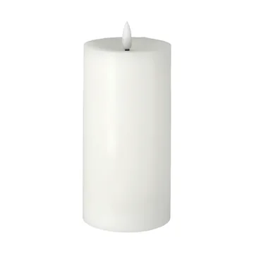 Bright Melt blockljus LED 17,5 cm - Vit - Scandi Essentials