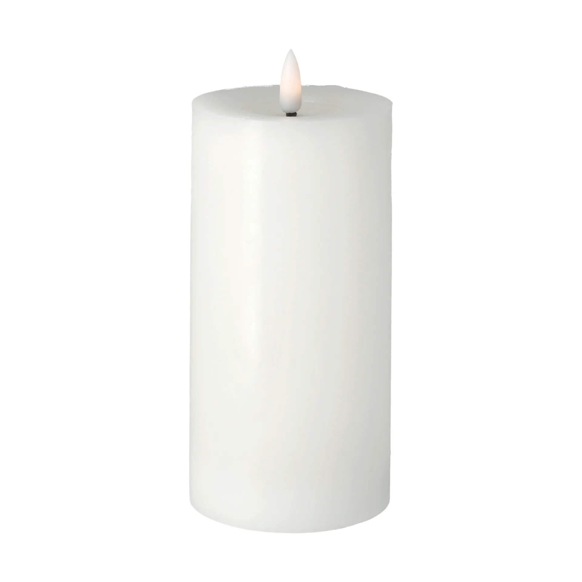 Bright Melt blockljus LED 17,5 cm, Vit Scandi Essentials