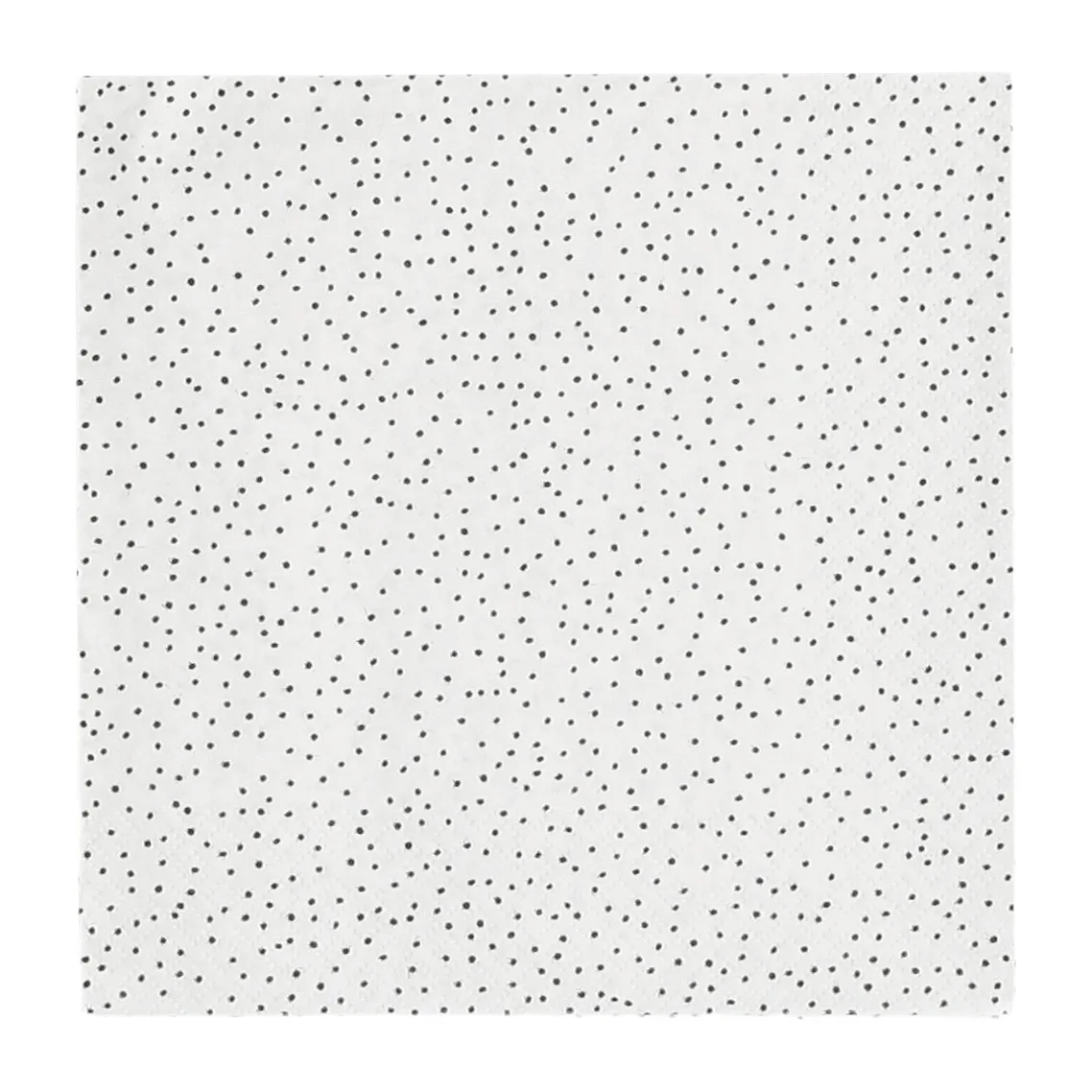 Scandi Essentials Grain servett 33x33 cm 20-pack White-black