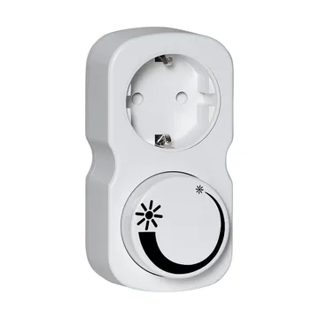 Lit plug-in dimmer Saco - Vit - Scandi Essentials