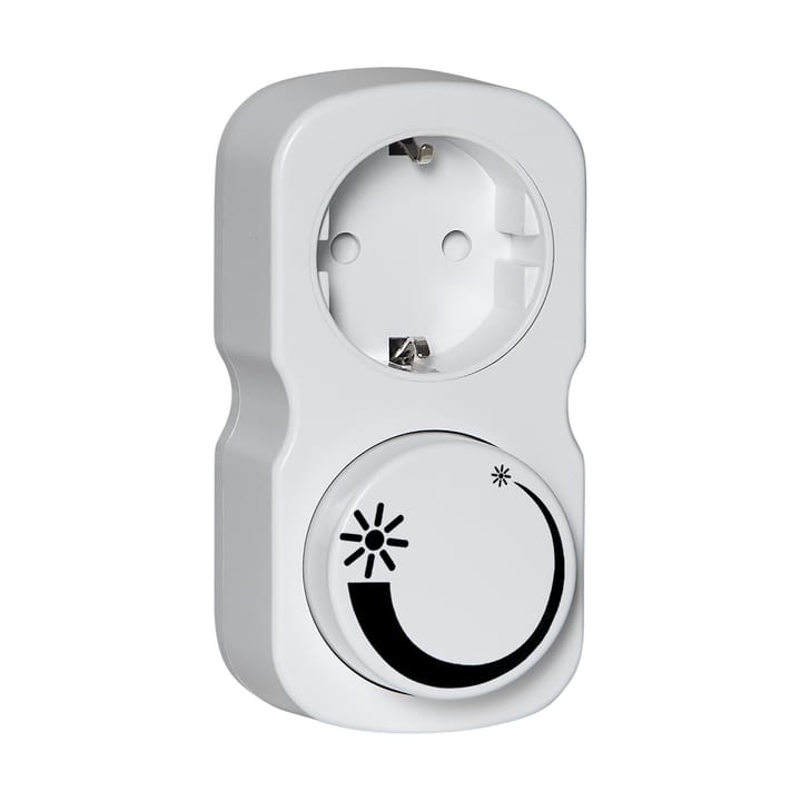 Lit plug-in dimmer Saco - Vit - Scandi Essentials