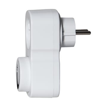 Lit plug-in dimmer Saco - Vit - Scandi Essentials