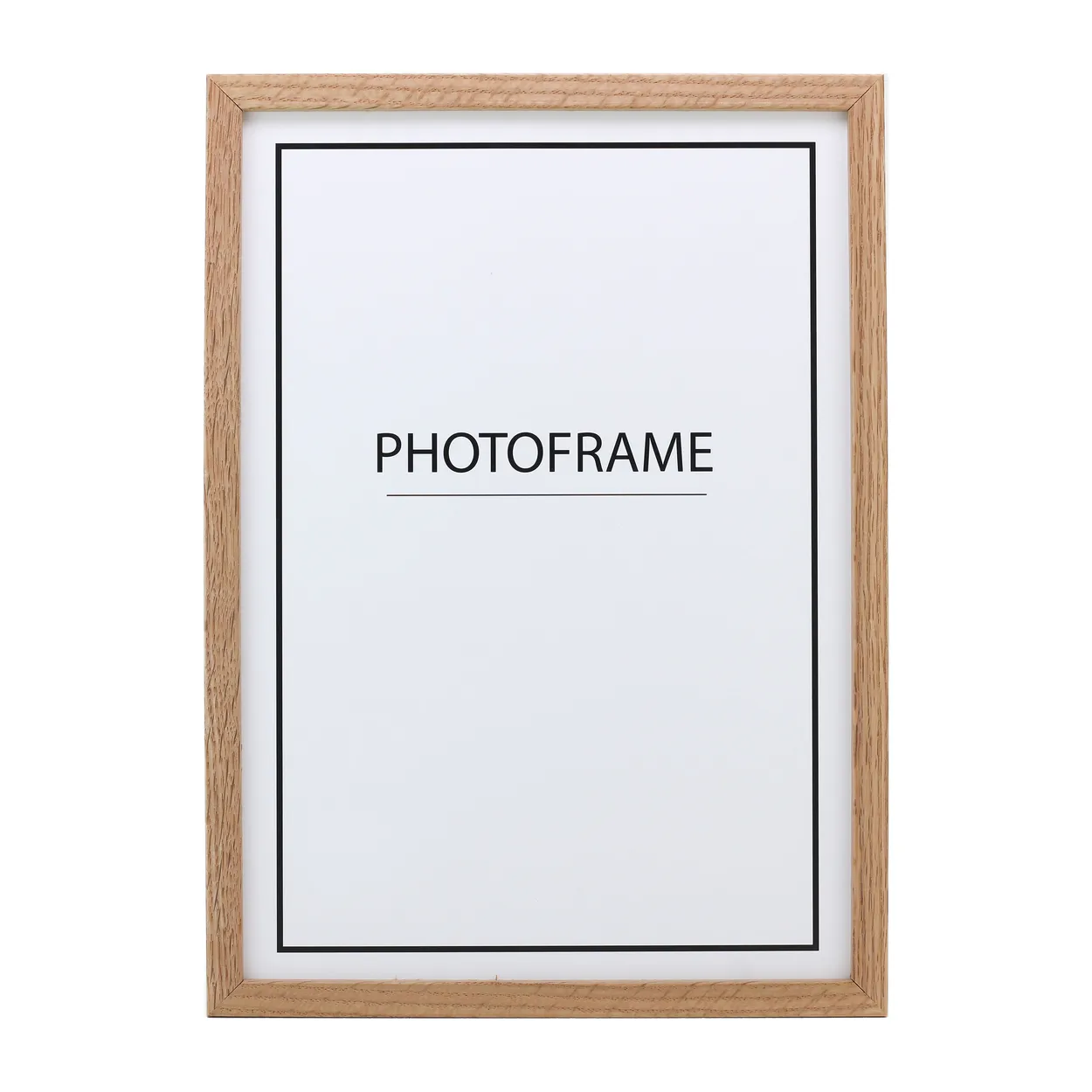 Scandi Essentials Stensö ram ek 30x40 cm | Skandinavisk Design | Tavelramar | Brun