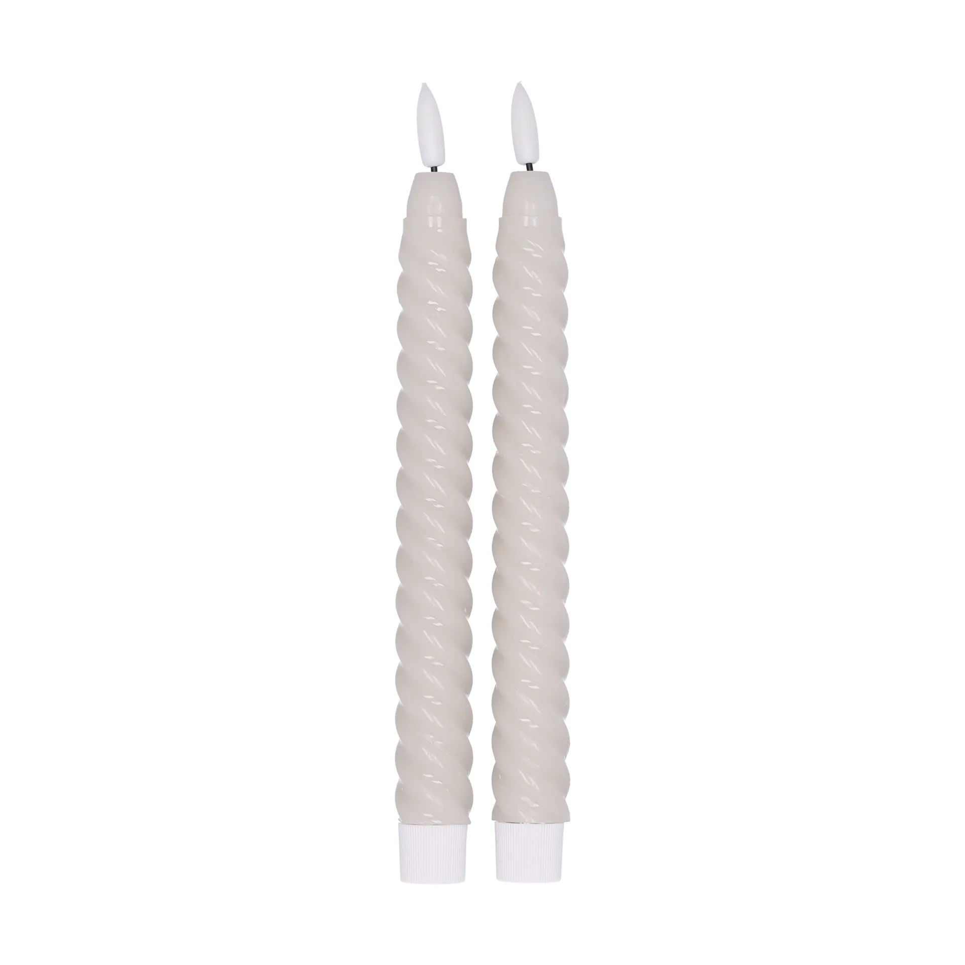 Twisted LED-ljus 25 cm 2-pack, Beige Scandi Essentials