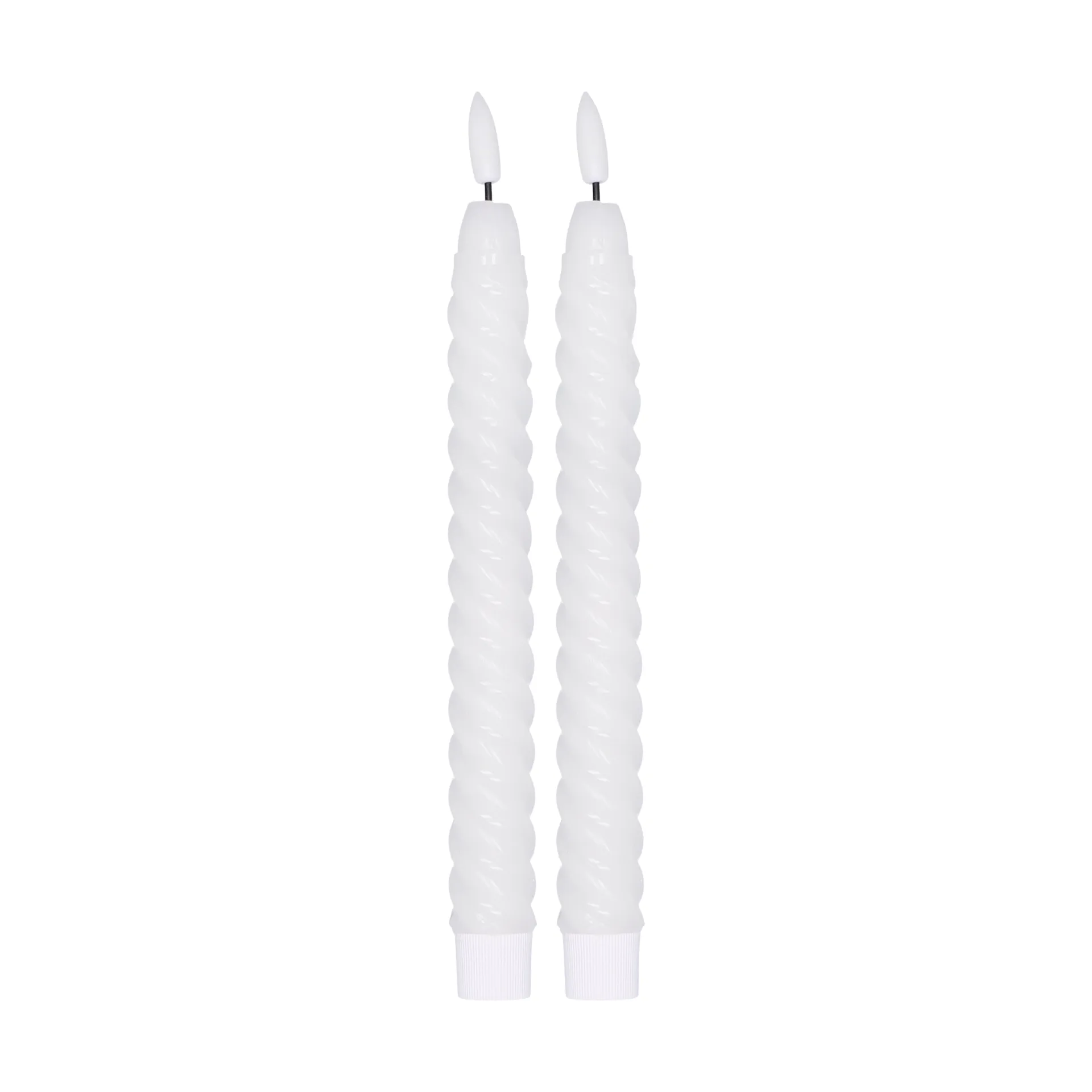 Twisted LED-ljus 25 cm 2-pack, Vit Scandi Essentials