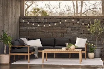 Wisp ljusslinga svart - 855 cm, 20 ljus - Scandi Essentials
