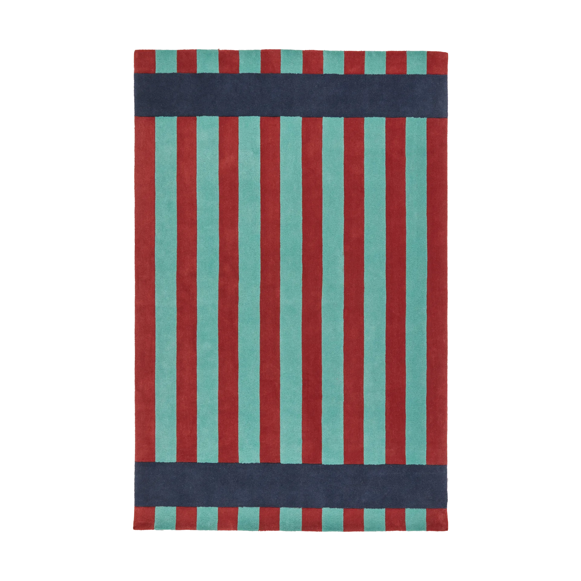 Aisles ullmatta, Grön, 200x300 cm Scandi Living