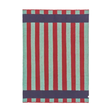 Aisles ullpläd 130x180 cm - Grön - Scandi Living