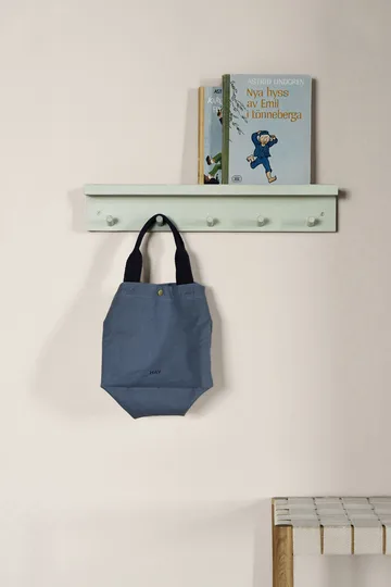 Alley knopplist med hylla - Green - Scandi Living