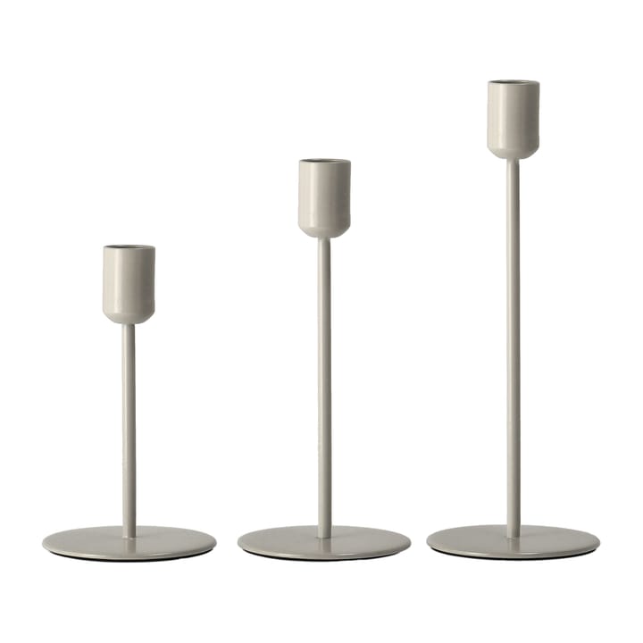 Arctic ljusstake 14 cm, Beige Scandi Living