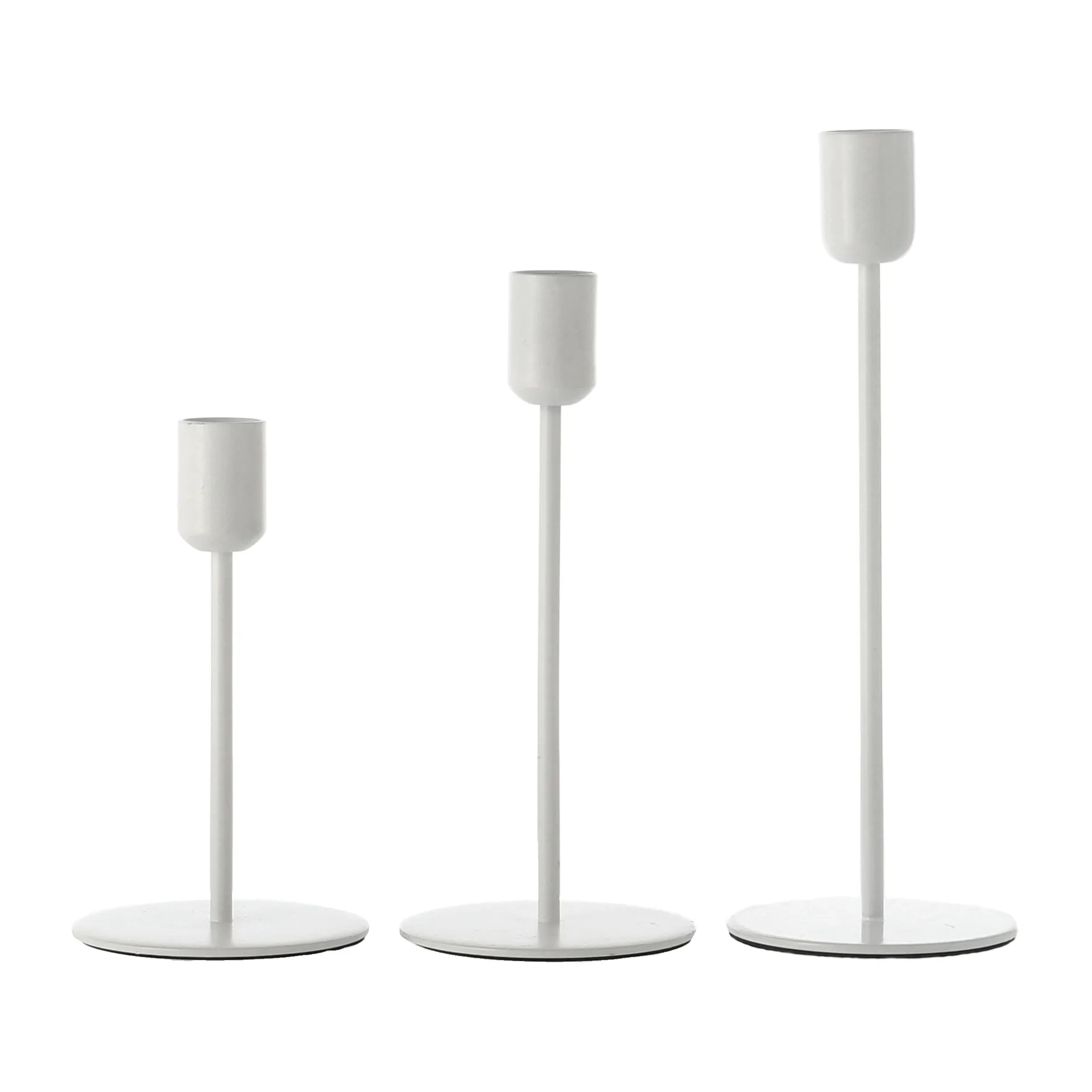 Arctic ljusstake 14 cm, Vit Scandi Living