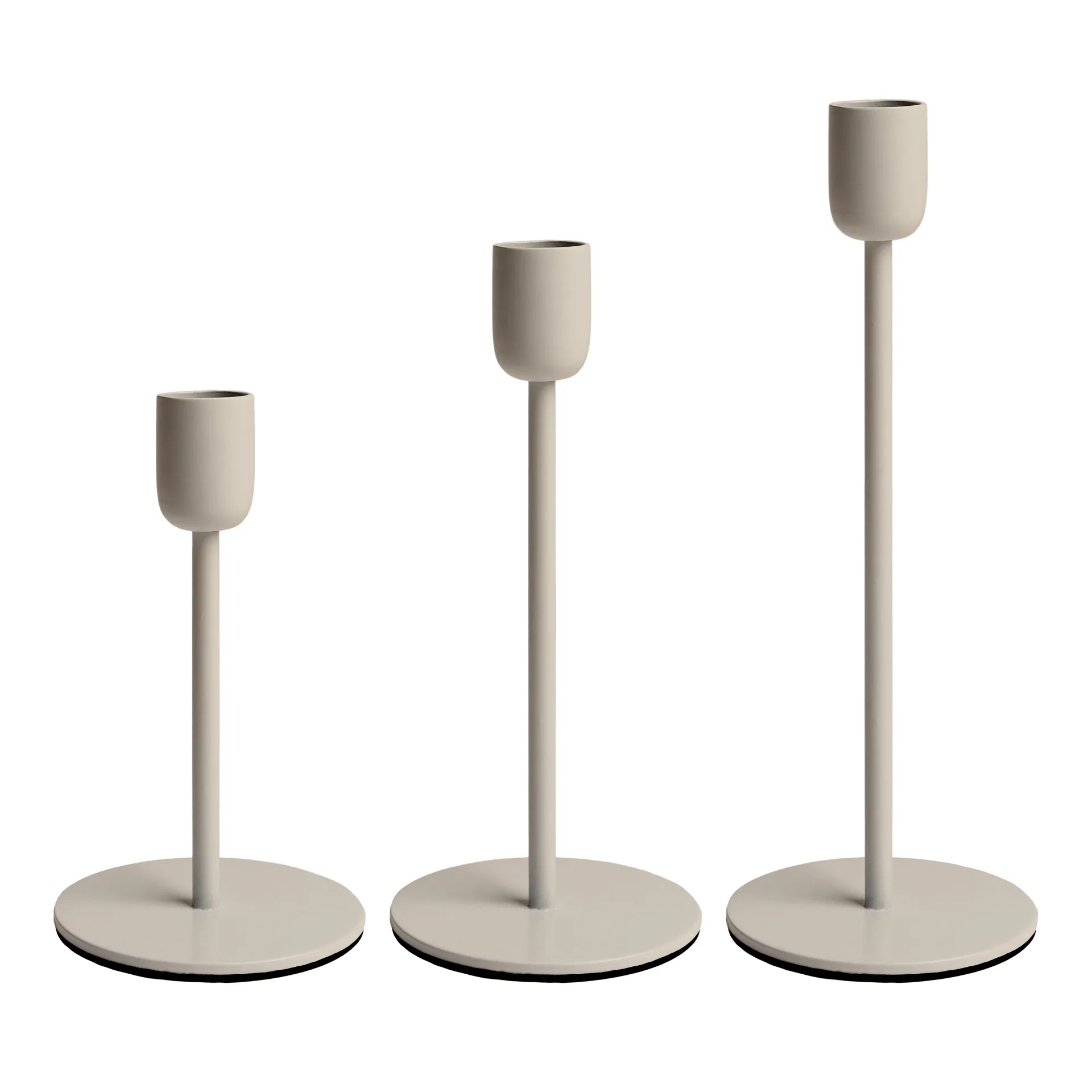 Arctic ljusstake 18 cm, Beige Scandi Living