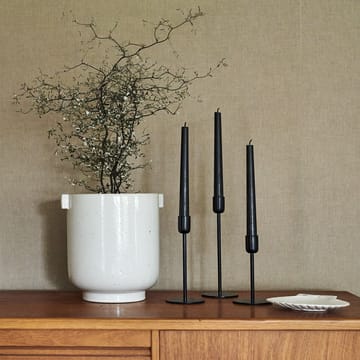Arctic ljusstake 22 cm - Svart - Scandi Living