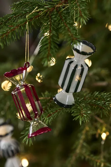 Bonbons julgranskula 6-pack - Grön - Scandi Living