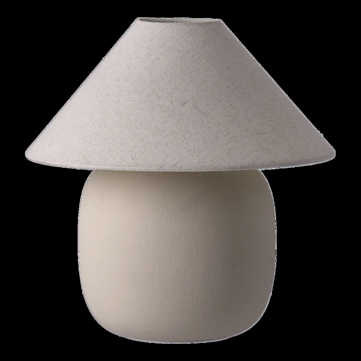 Scandi Living Boulder bordslampa 29 cm beige-nature