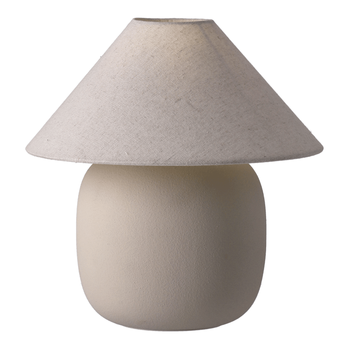 Boulder bordslampa 29 cm beige-nature - undefined - Scandi Living