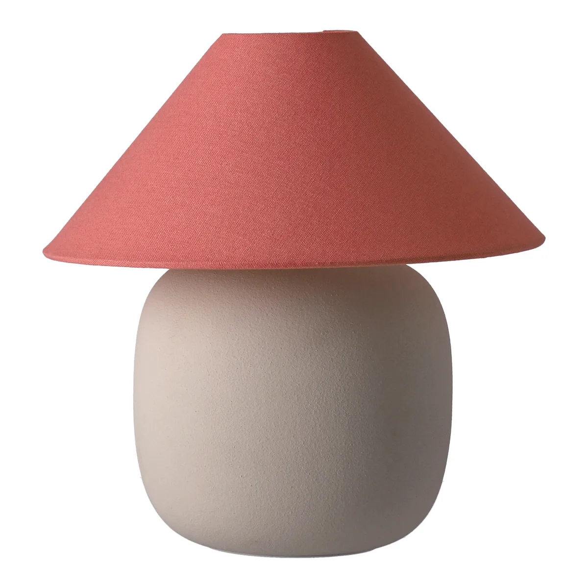 Scandi Living Boulder bordslampa 29 cm beige-peach