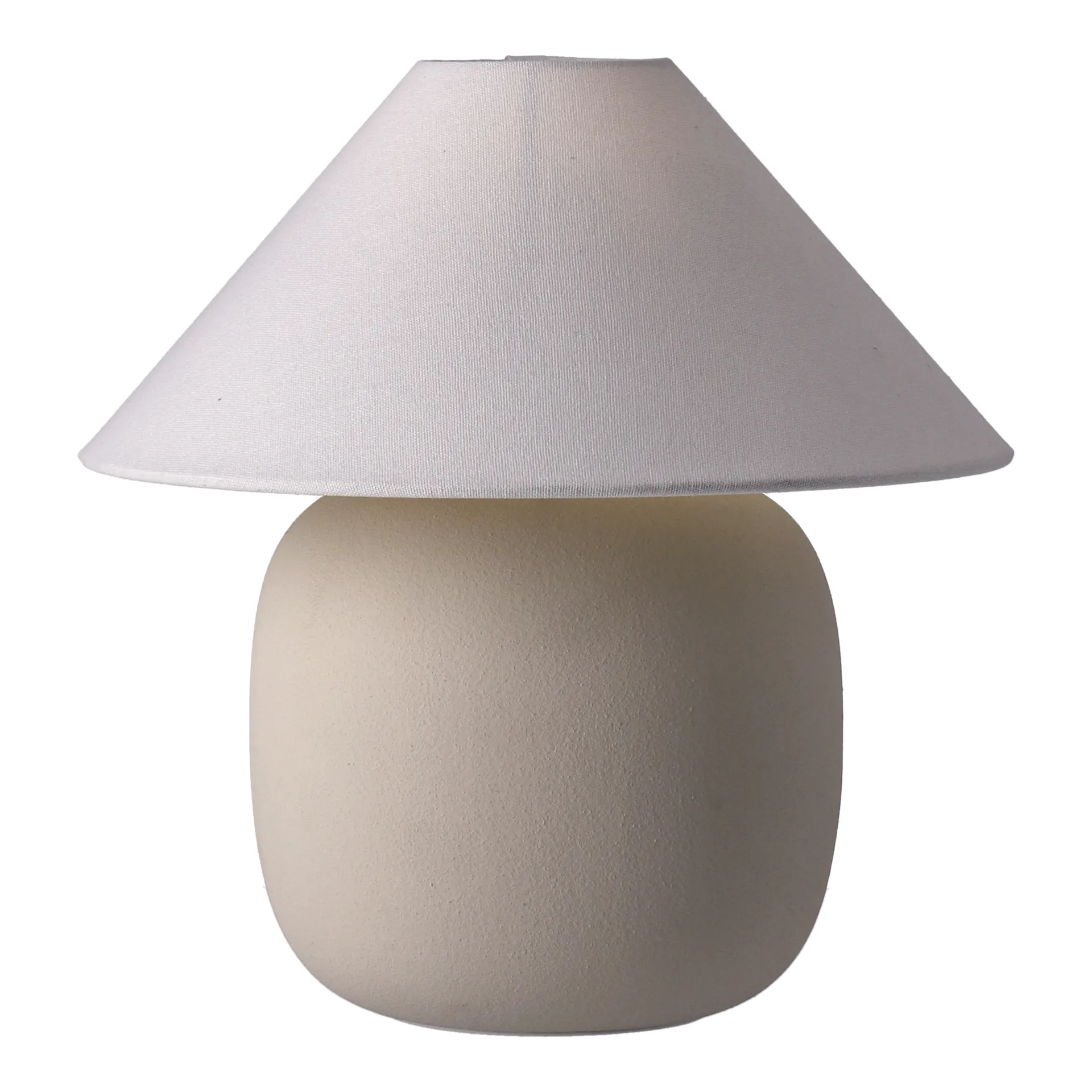 Boulder bordslampa 29 cm beige-white Scandi Living