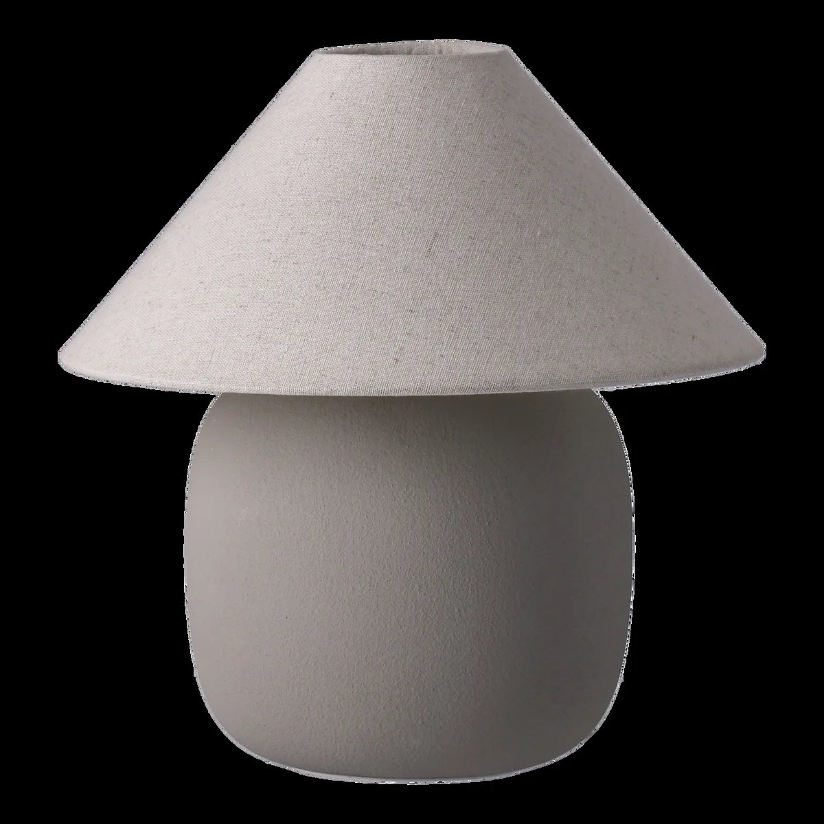 Scandi Living Boulder bordslampa 29 cm grey-nature