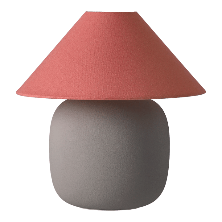 Boulder bordslampa 29 cm grey-peach - undefined - Scandi Living