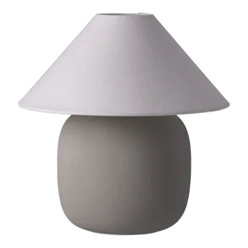 Boulder bordslampa 29 cm grey-white - undefined - Scandi Living