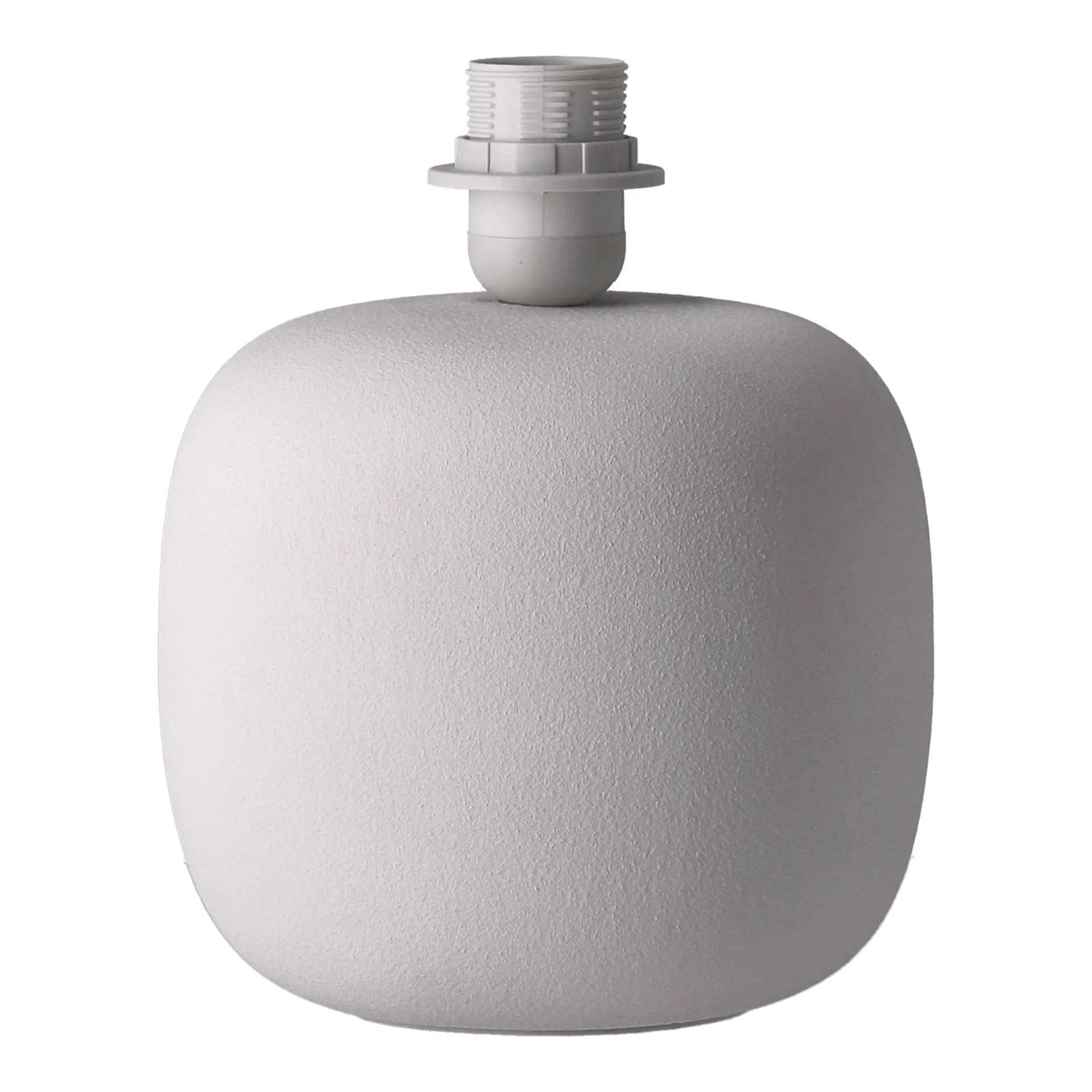 Boulder bordslampa 29 cm white-pleated white,  Scandi Living