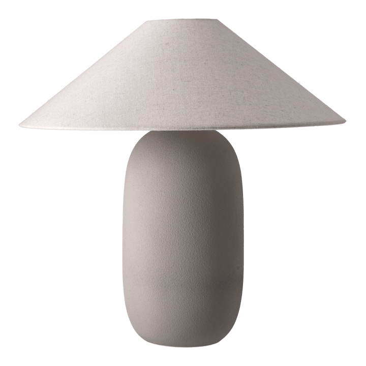 Boulder bordslampa 48 cm grey-nature - Lampfot - Scandi Living